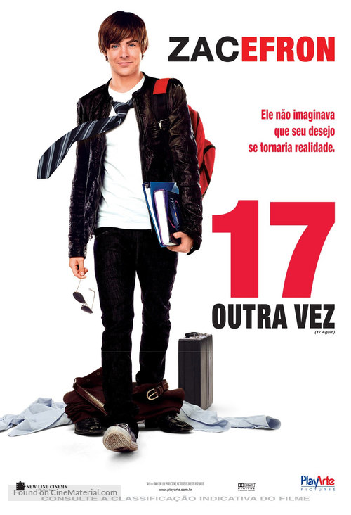 17 Again - Brazilian Movie Poster