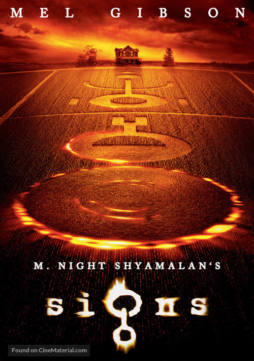Signs - Malaysian DVD movie cover