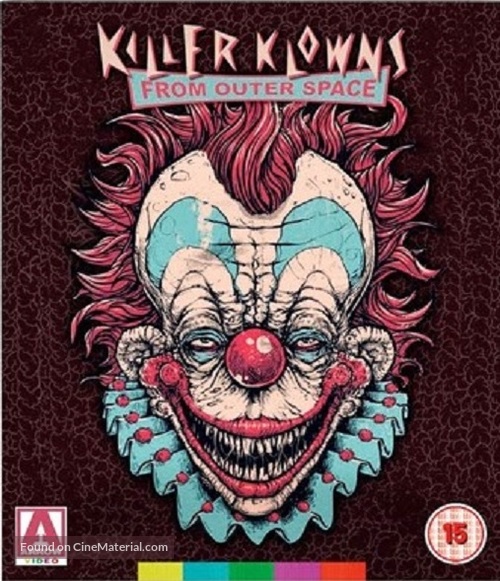 Killer Klowns from Outer Space - British Movie Cover
