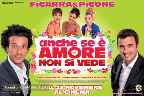 Anche se &egrave; Amore non si vede - Italian Movie Poster