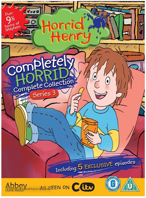 &quot;Horrid Henry&quot; - British DVD movie cover