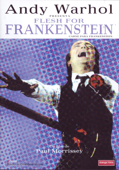 Flesh for Frankenstein - Spanish Movie Cover