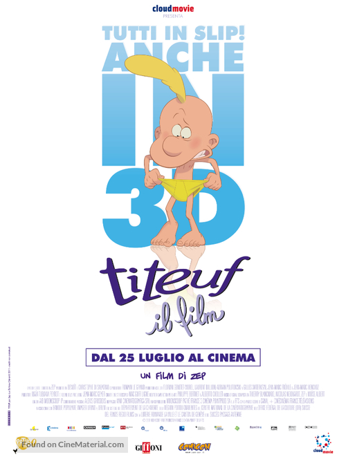 Titeuf, le film - Italian Movie Poster