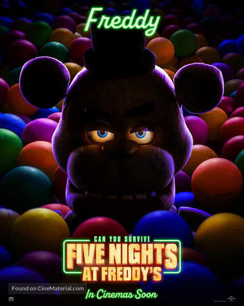 Five Nights at Freddy&#039;s - British Movie Poster