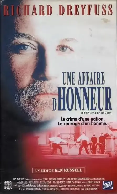 Prisoner of Honor - French Movie Cover