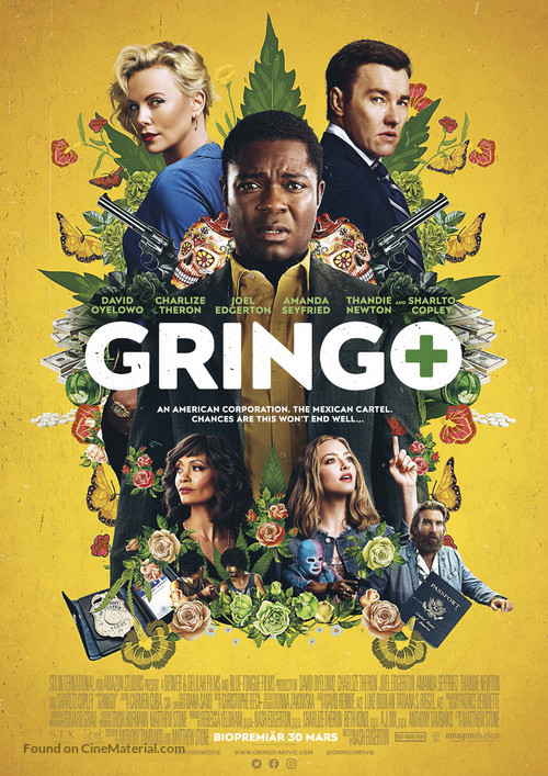 Gringo - Swedish Movie Poster