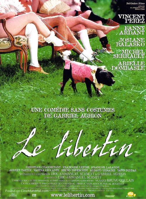 Le libertin - French Movie Poster