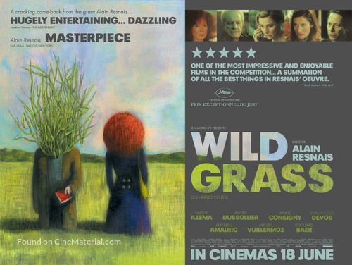Les herbes folles - British Movie Poster