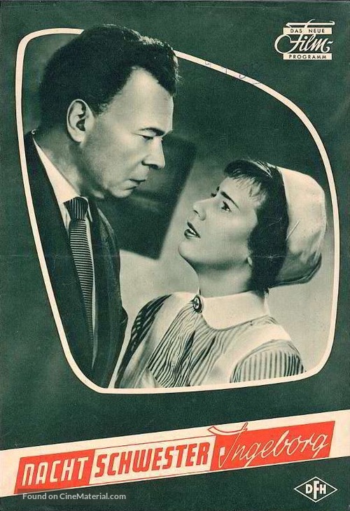 Nachtschwester Ingeborg - German poster