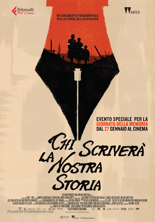 Who Will Write Our History - Italian Movie Poster