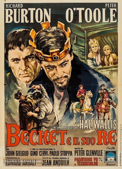 Becket - Italian Movie Poster