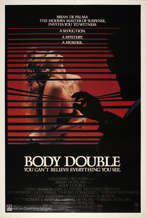 Body Double - Movie Poster