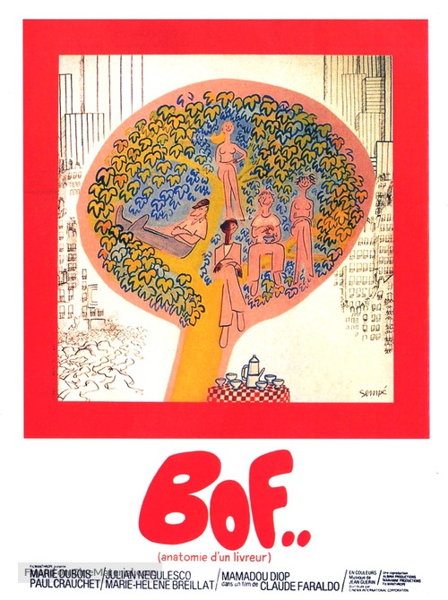 Bof... Anatomie d&#039;un livreur - French Movie Poster