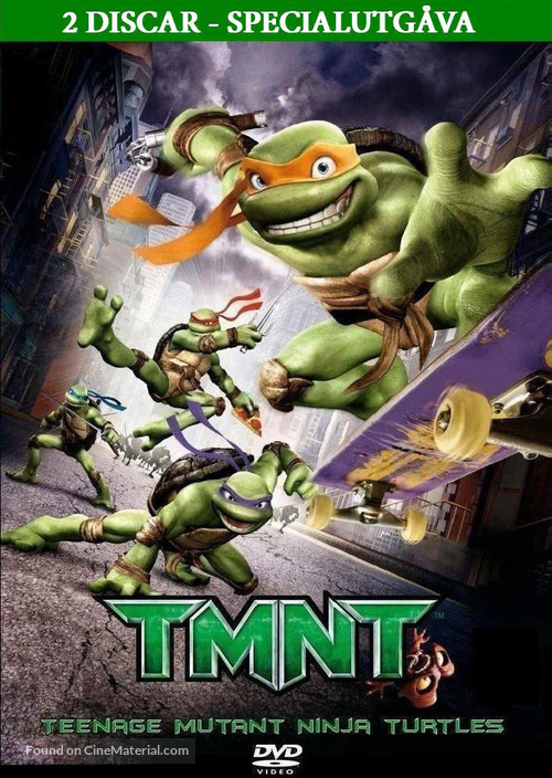 TMNT - Swedish Movie Cover