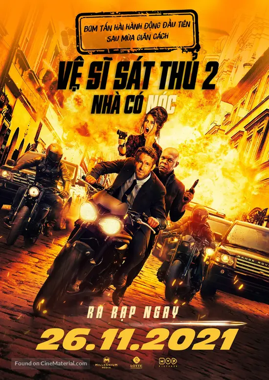 The Hitman&#039;s Wife&#039;s Bodyguard - Vietnamese Movie Poster