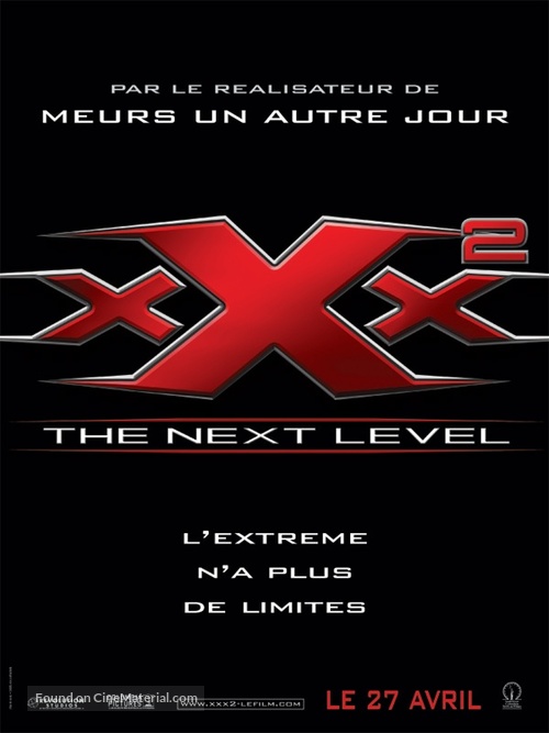 XXX 2 - French Teaser movie poster