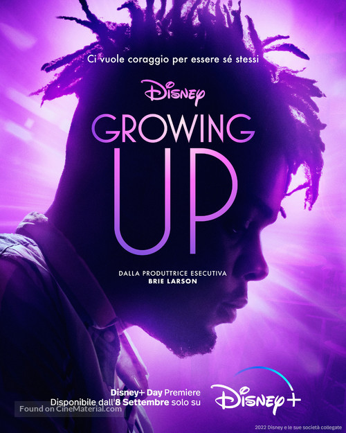 &quot;Growing Up&quot; - Italian Movie Poster