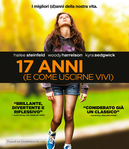 The Edge of Seventeen - Italian Movie Cover