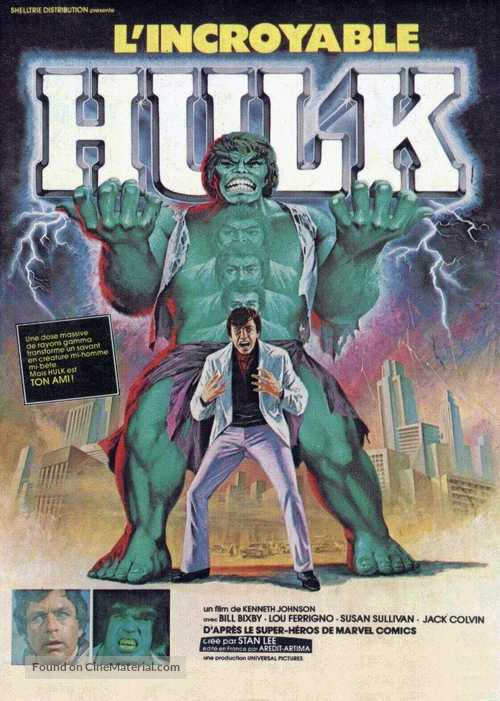 &quot;The Incredible Hulk&quot; - French Movie Poster