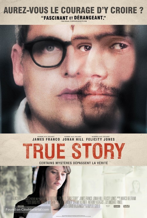 True Story - French Movie Poster