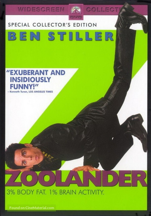 Zoolander - DVD movie cover