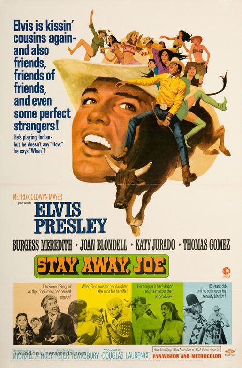 Stay Away, Joe - Movie Poster