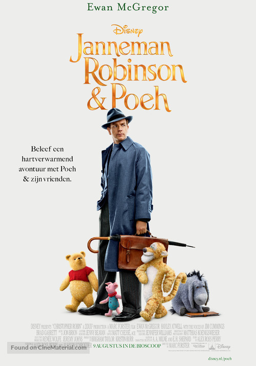 Christopher Robin - Dutch Movie Poster