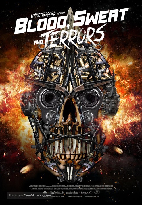 Blood, Sweat and Terrors - Canadian Movie Poster