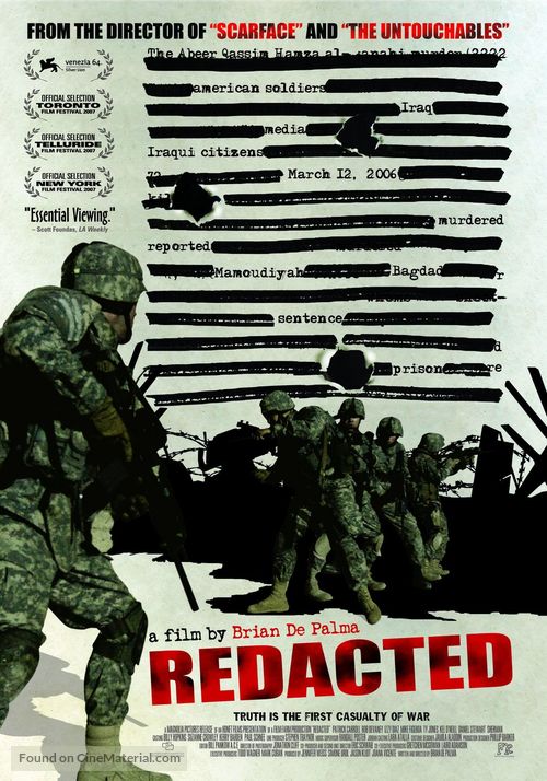 Redacted - Movie Poster