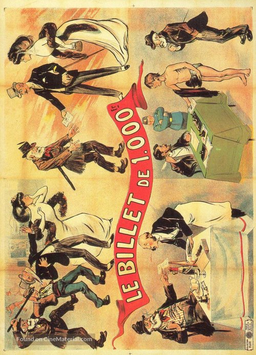 Il biglietto da mille - French Movie Poster