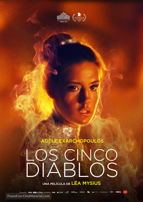 Les cinq diables - Spanish Movie Poster
