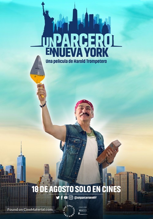 Un Parcero En Nueva York - Colombian Movie Poster