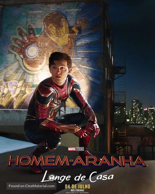 Spider-Man: Far From Home - Brazilian Movie Poster