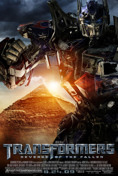 Transformers: Revenge of the Fallen - Danish Movie Poster