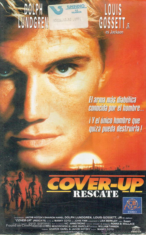 Cover Up - Spanish VHS movie cover