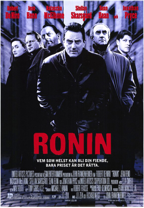 Ronin - Swedish poster