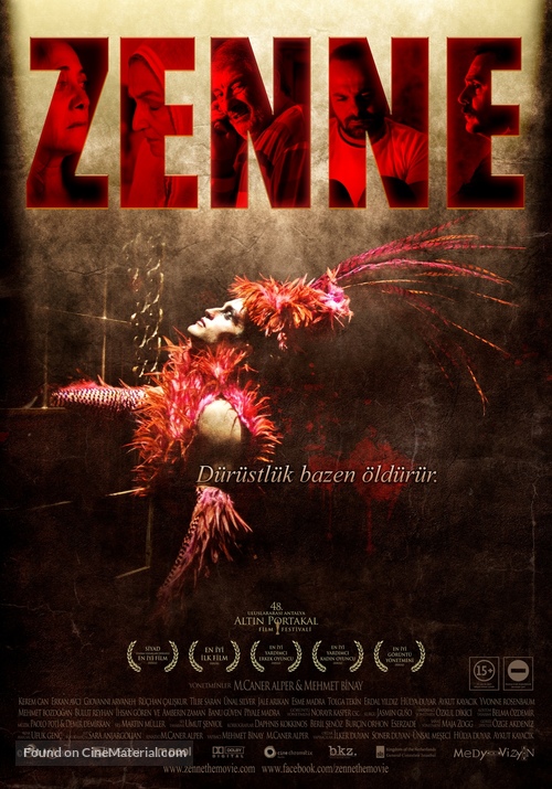 ZENNE Dancer - Turkish Movie Poster