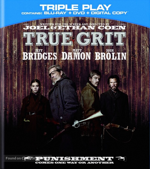 True Grit - Blu-Ray movie cover