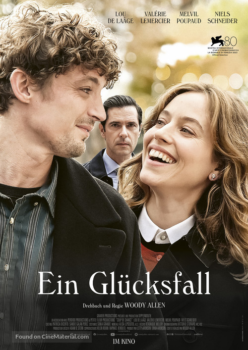 Coup de chance - German Movie Poster