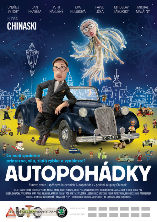 Autopoh&aacute;dky - Czech Movie Poster