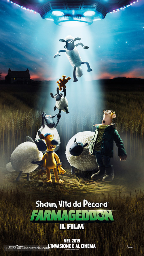 A Shaun the Sheep Movie: Farmageddon - Swiss Movie Poster