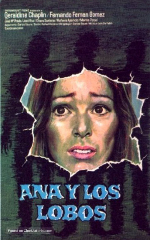 Ana y los lobos - Spanish Movie Poster