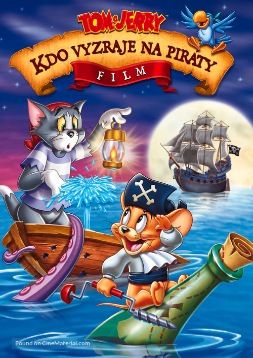 Tom and Jerry: Shiver Me Whiskers - Czech DVD movie cover