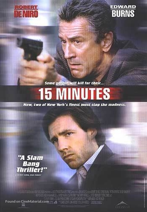 15 Minutes - Movie Poster