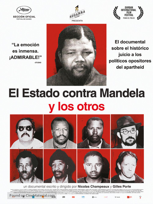 The State Against Mandela and the Others - Spanish Movie Poster