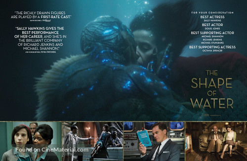 The Shape of Water - For your consideration movie poster