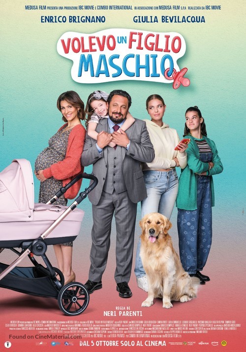 Volevo un figlio maschio - Italian Movie Poster