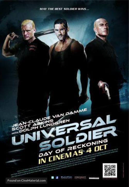 Universal Soldier: Day of Reckoning - Malaysian Movie Poster