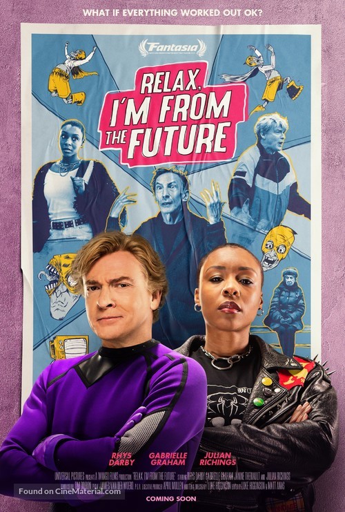 Relax, I&#039;m from the Future - Canadian Movie Poster