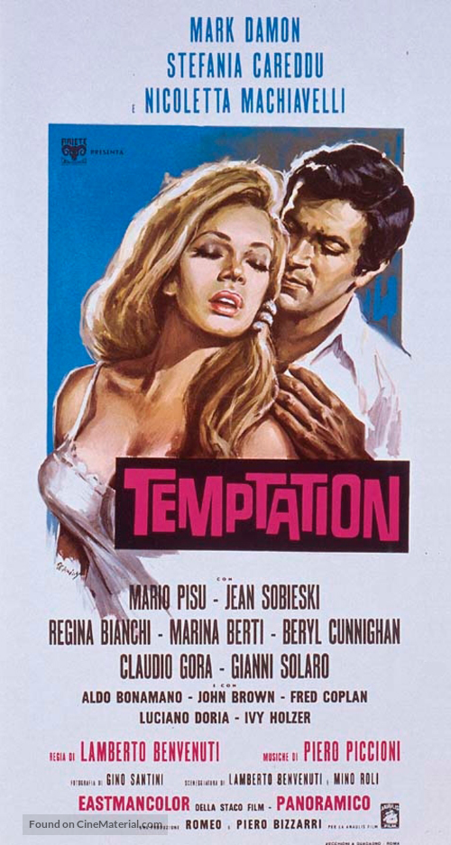 Temptation - Italian Movie Poster